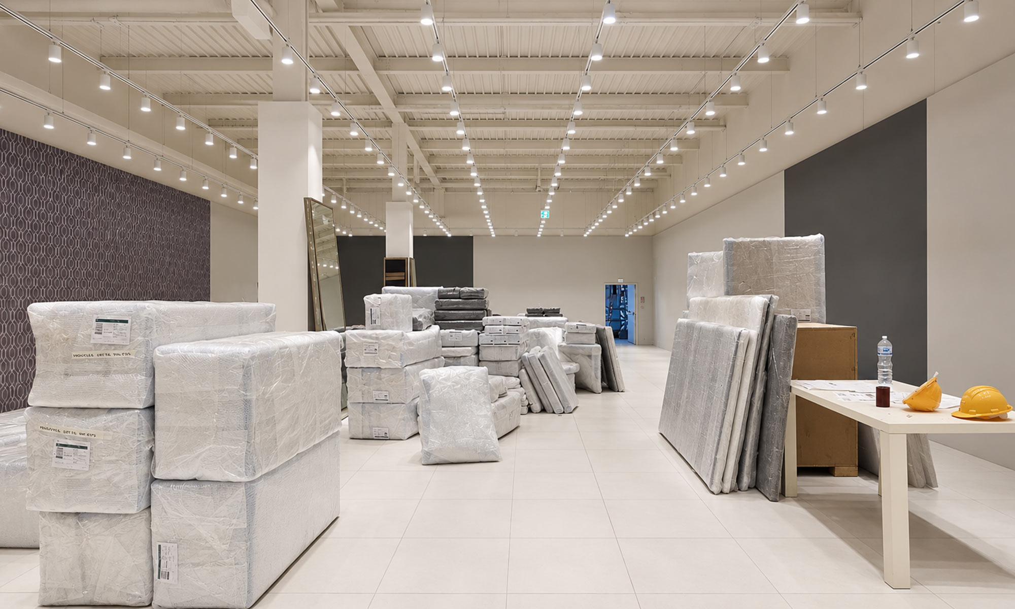 Consegna arredi allo store Guess a Valdichiana village