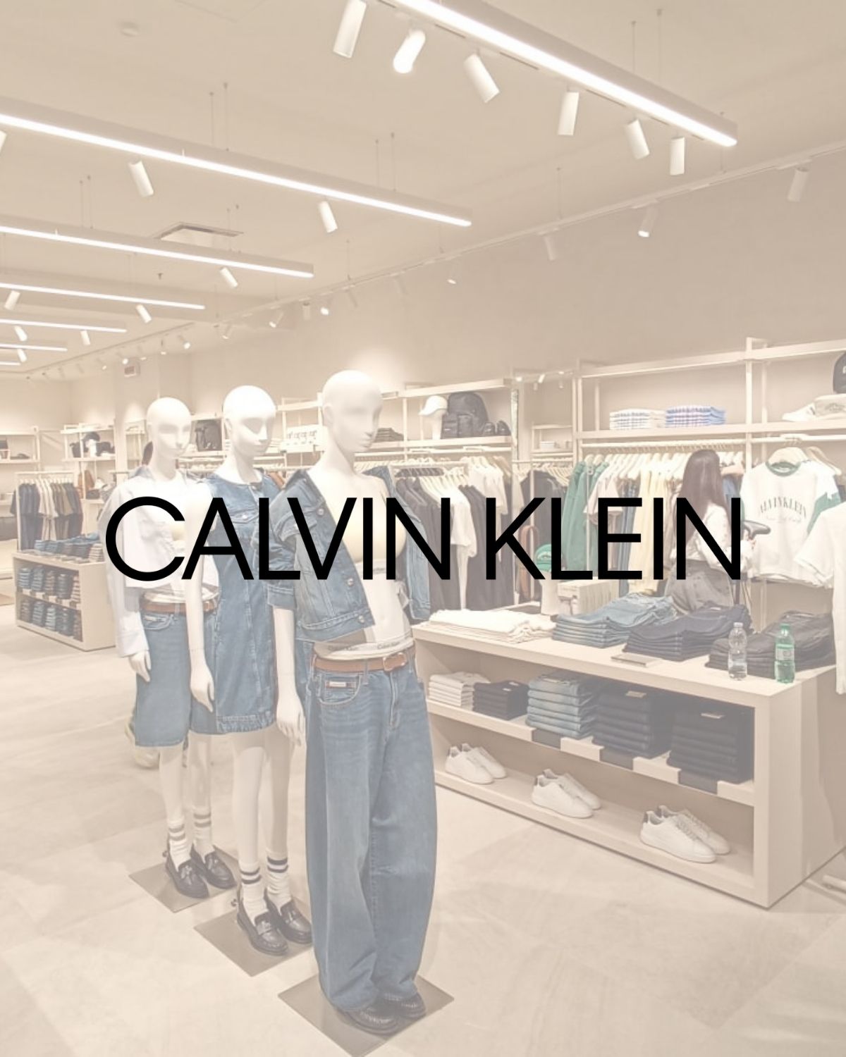 Store Calvin Klein al centro commerciale Euroma2