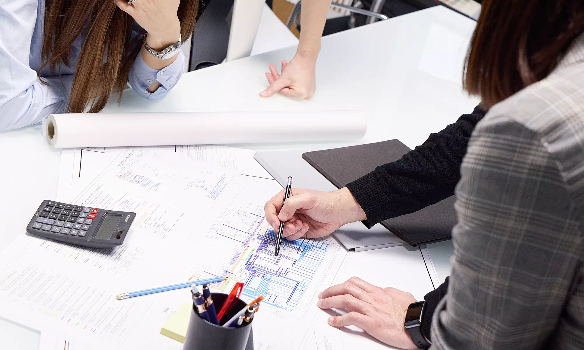 Fase pianificazione di un general contractor